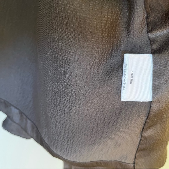 Eileen Fisher Silk Jacket in Peat Brown, Size 1X - Picture 8 of 9